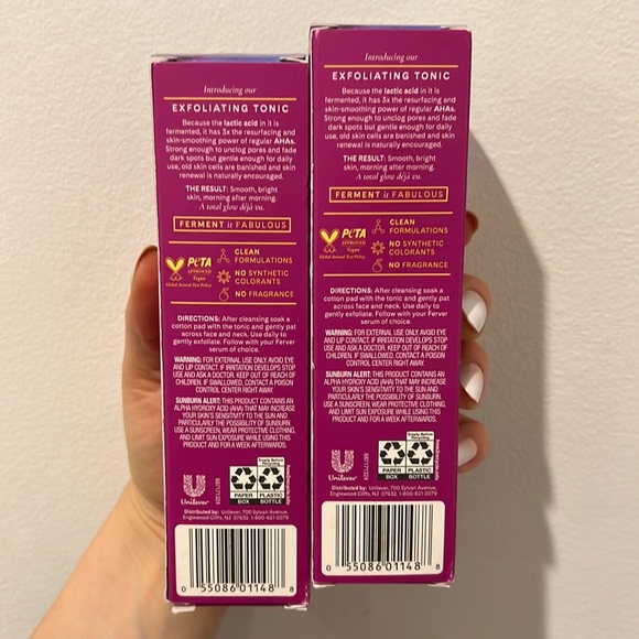Ferver - Fermented Lactic Acid Exfoliating Tonic - Bundle of 2 - Picture 3 of 3